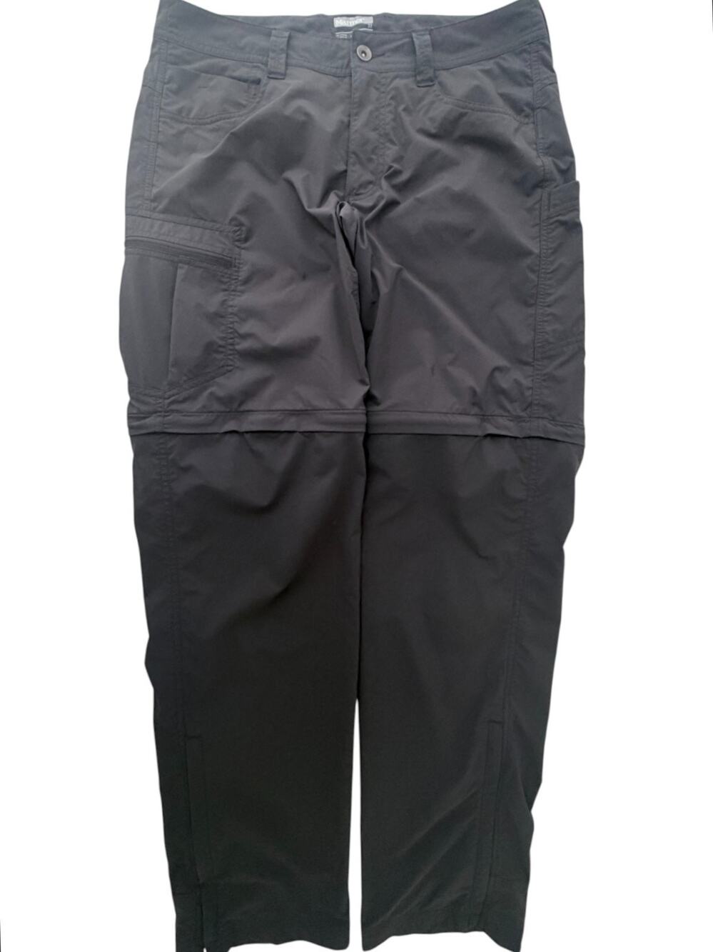 Marmot Convertible Hiking Pants Gray Mens 32x32